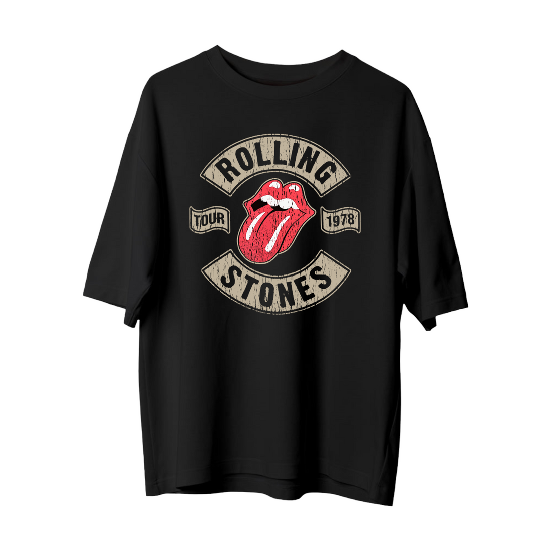 Rollıng Stones - Oversize T-Shirt