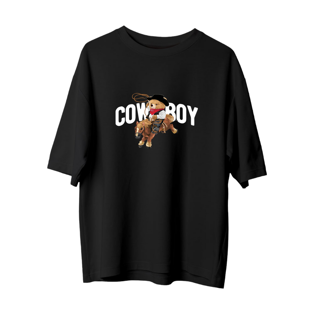 Cowboy Bear - Oversize T-Shirt