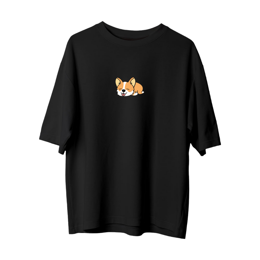 Lazy Corgi - Oversize T-shirt