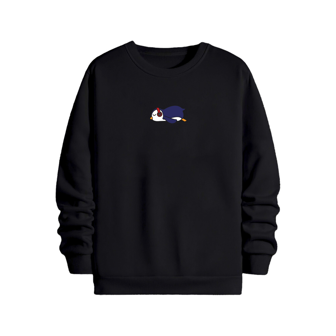Lazy Penguen and Music - Sweatshirt
