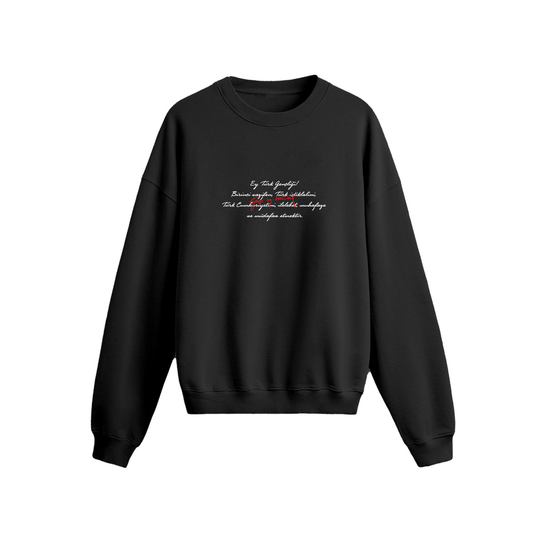 Ey Türk Gençliği - Oversize Sweatshirt