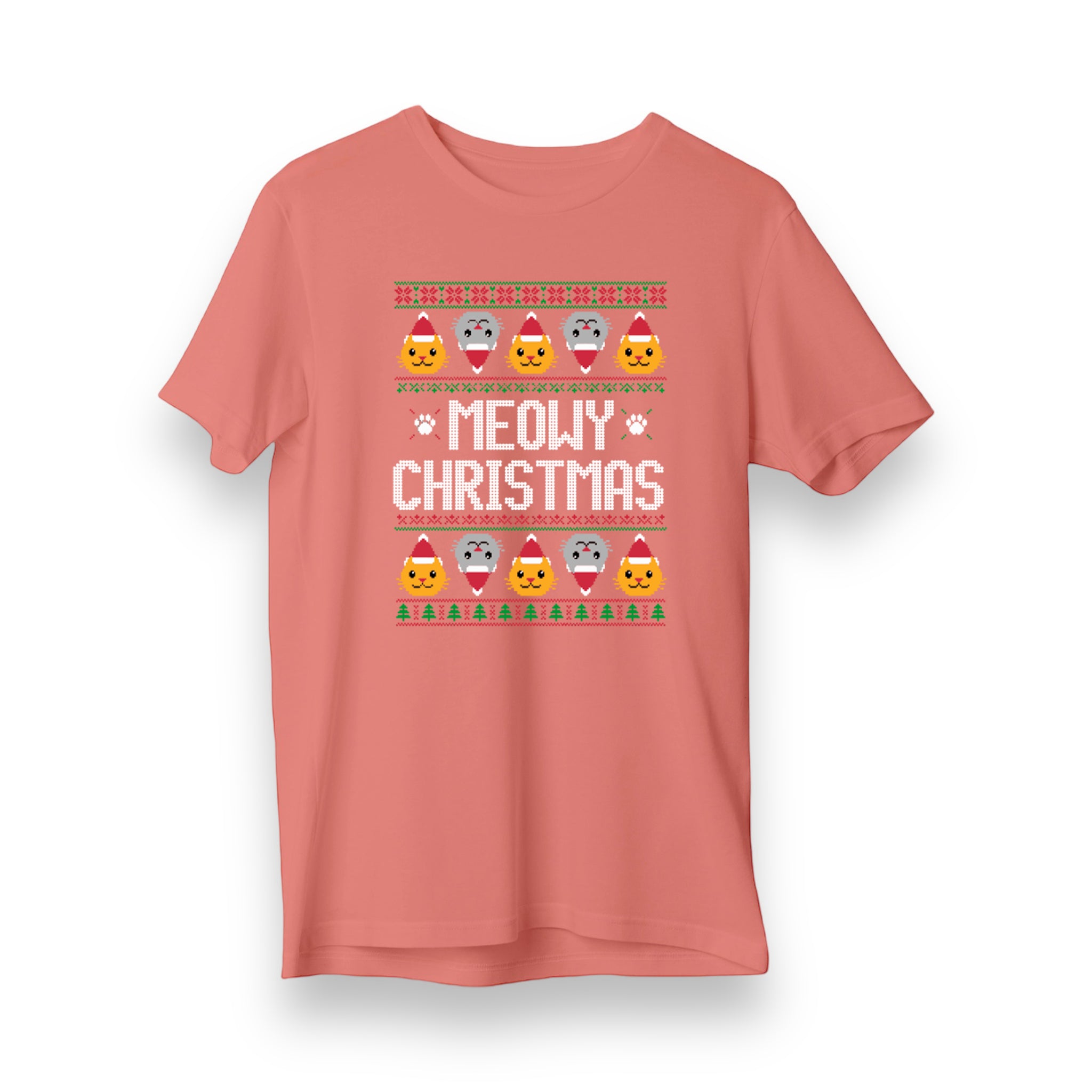 Meowy Christmas - Regular T-Shirt