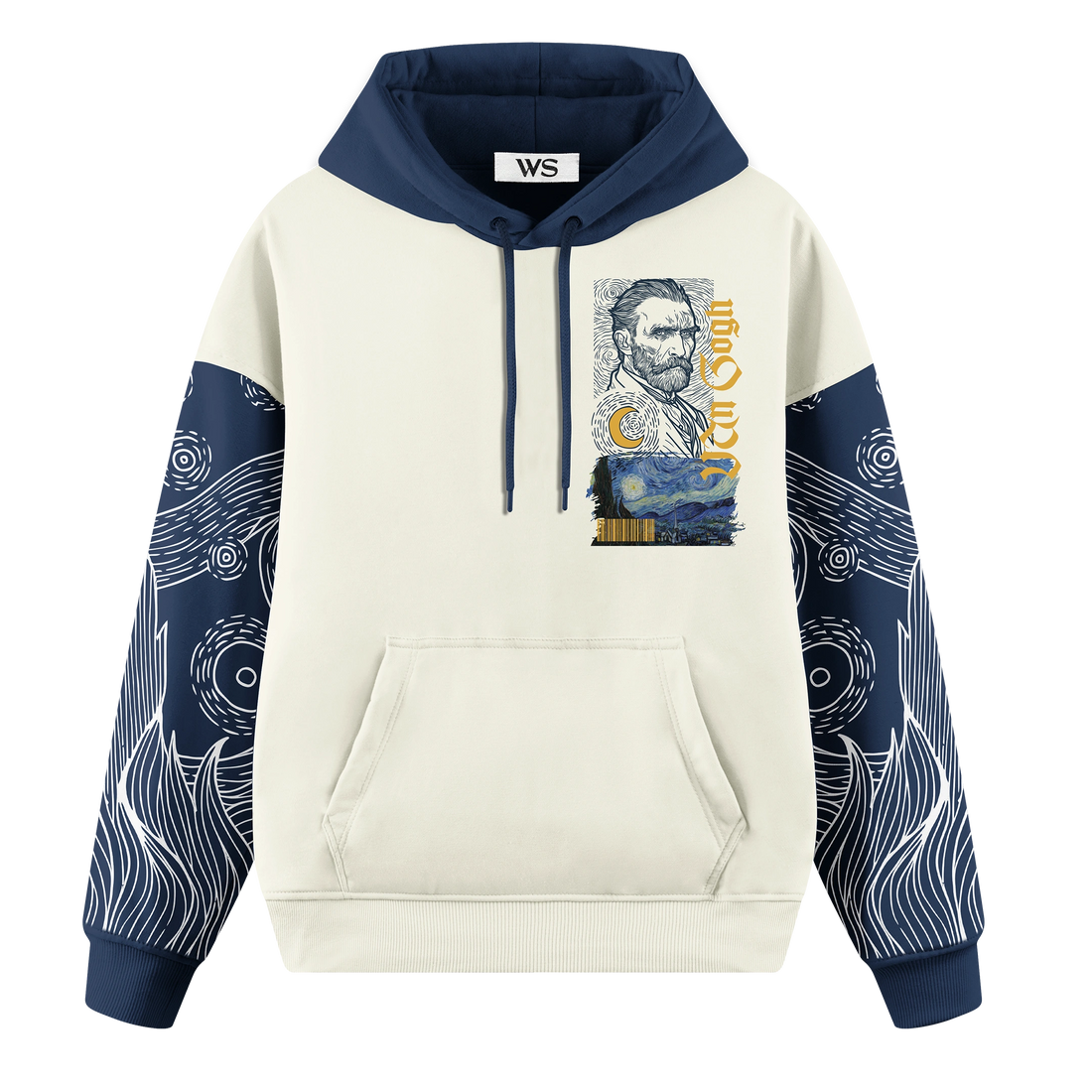 Starry Night - Özel Seri Oversize Hoodie
