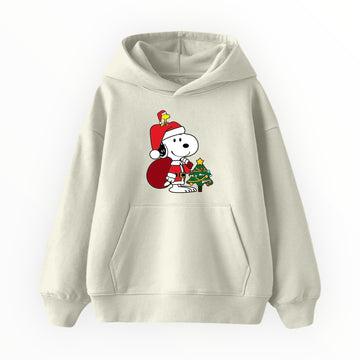 Christmas Snoopy - Çocuk Hoodie