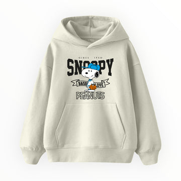 Snoopy Baseball - Çocuk Hoodie