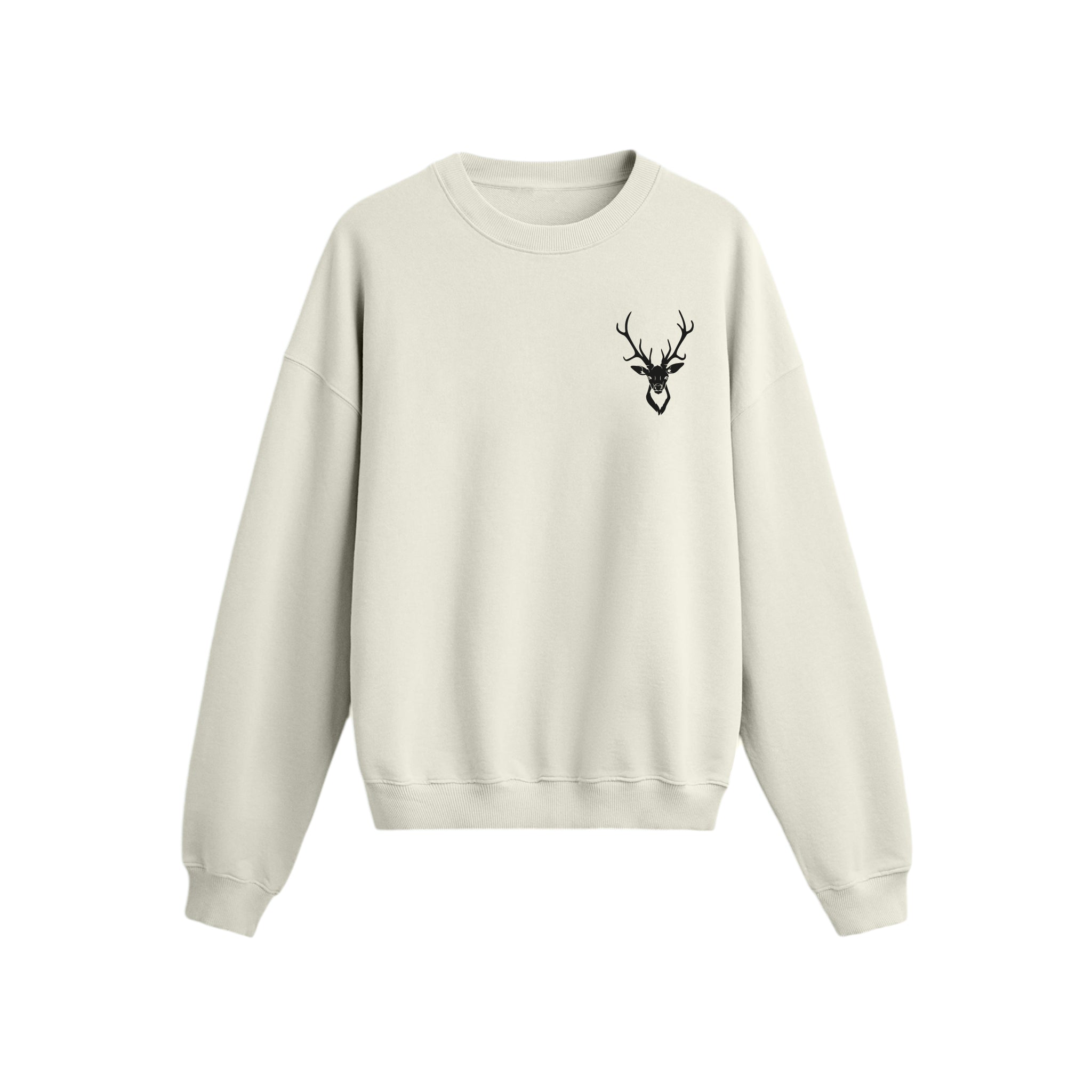 Deer Face - Oversize Sweatshirt