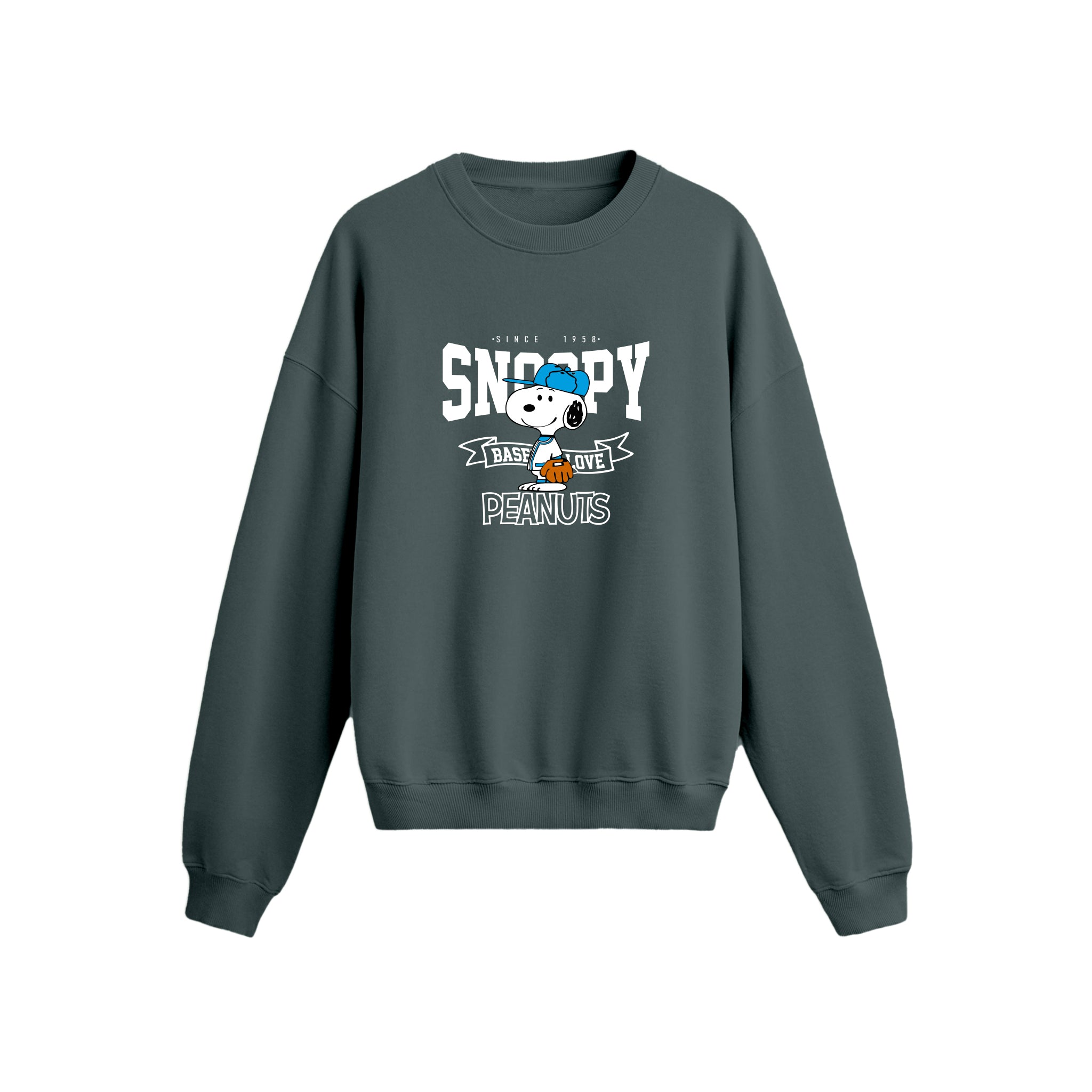 Snoopy Baseball - Oversize Sweatshirt