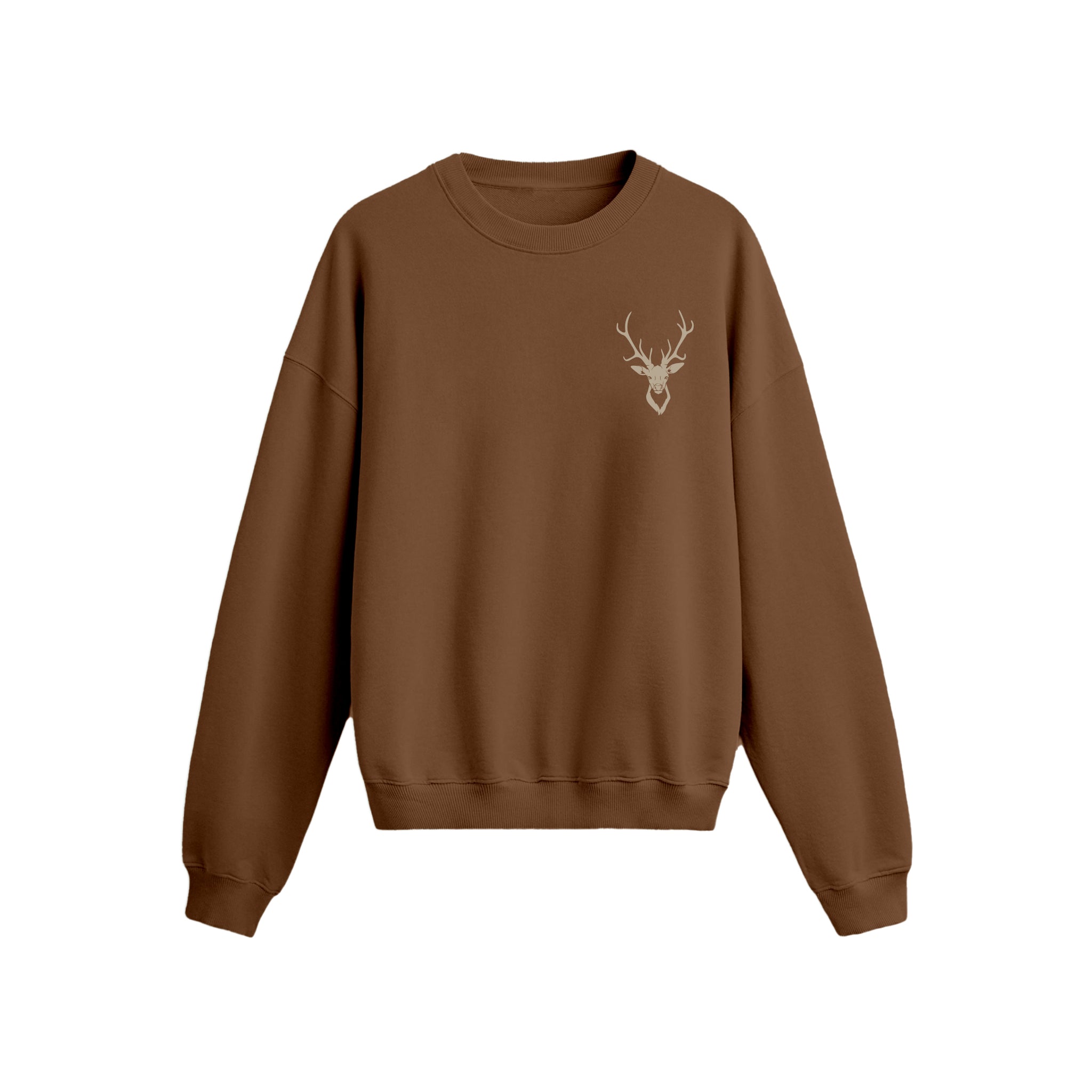 Deer Face - Oversize Sweatshirt