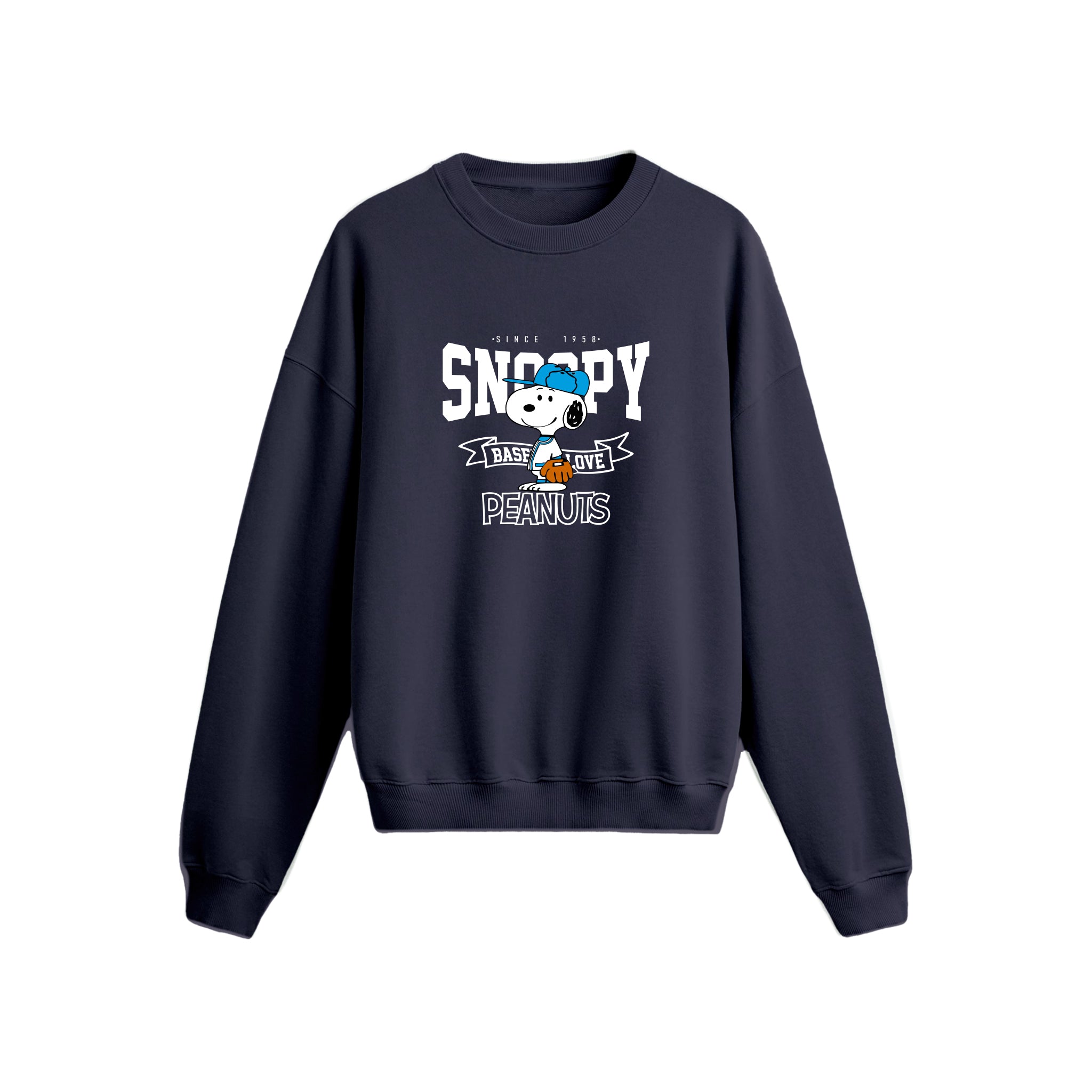 Snoopy Baseball - Oversize Sweatshirt