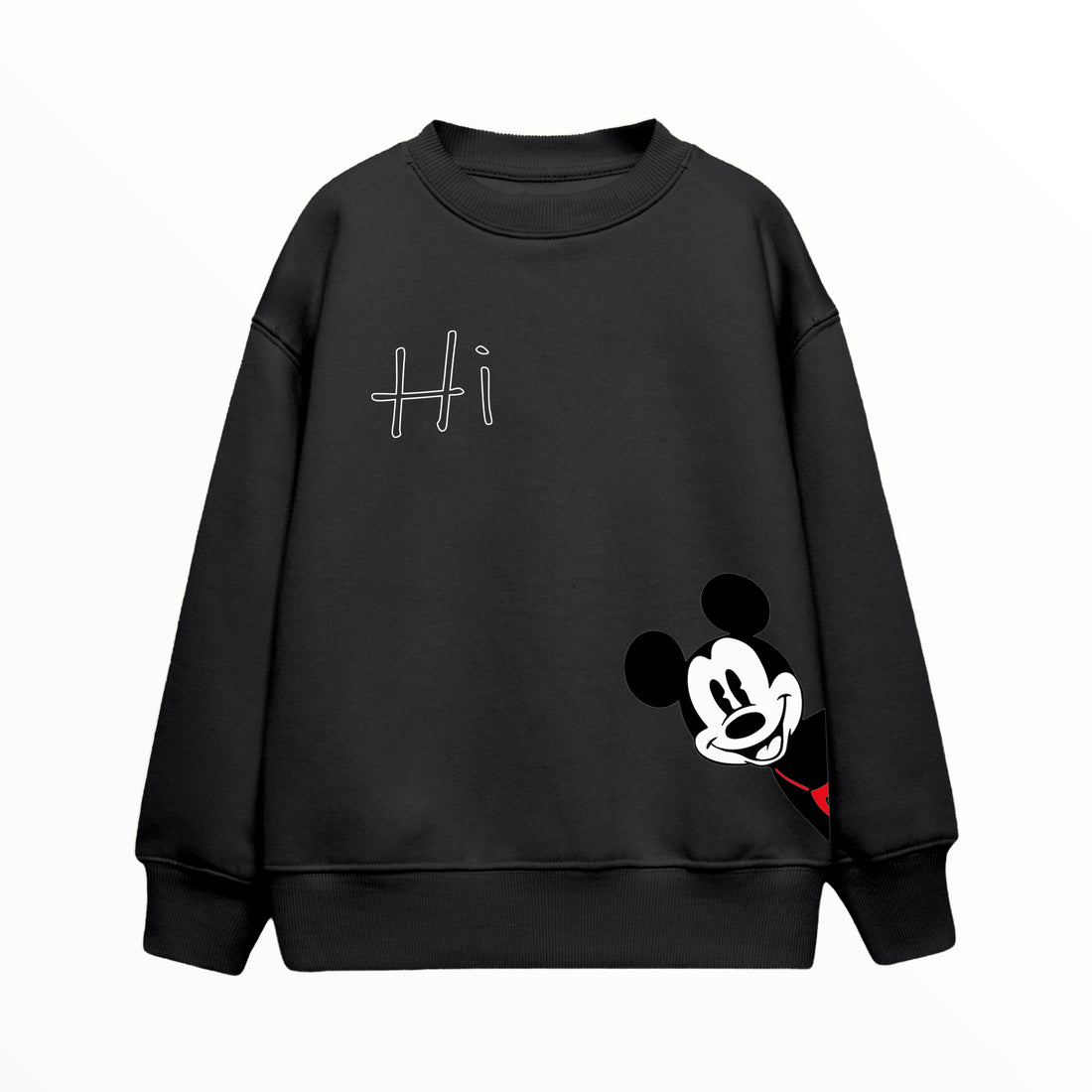 Hi Mickey - Çocuk Sweatshirt