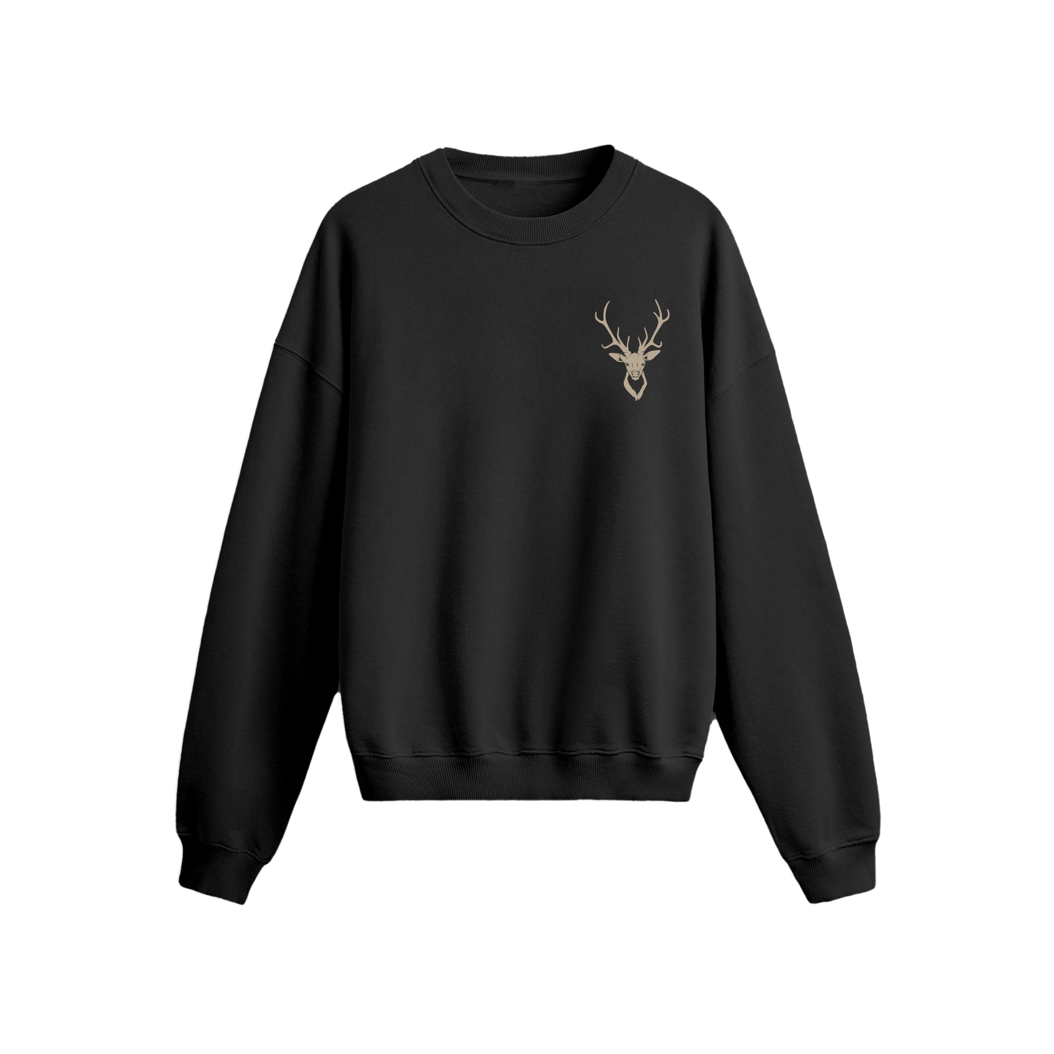 Deer Face - Oversize Sweatshirt