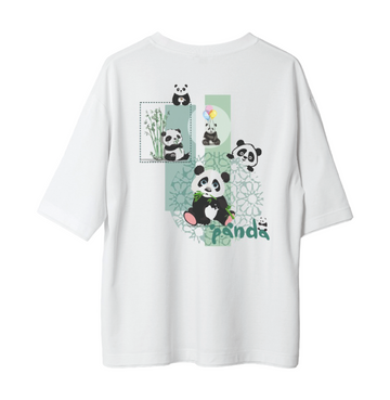 Panda's - Oversize T-Shirt